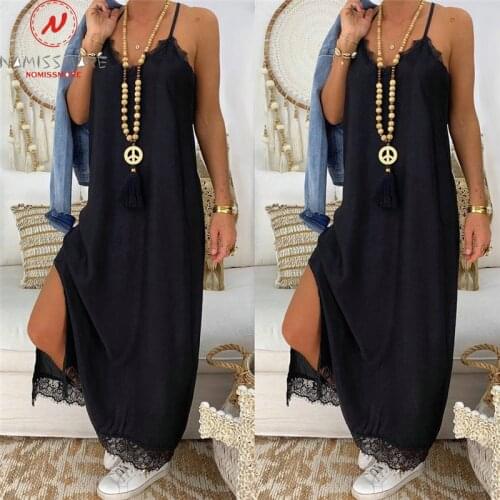 Летние платья с разрезом NOMISSMORE China At AliExpress