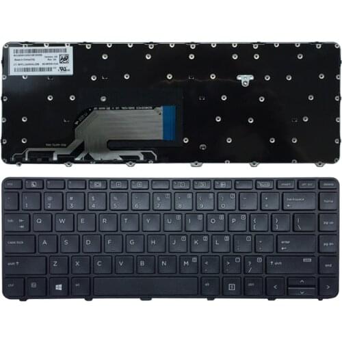 New US Laptop Keyboard For HP Probook 430 G3 430 G4 440 G3 440 G4 445 G3 640 G2 645 G2 English black Keyboard with frame