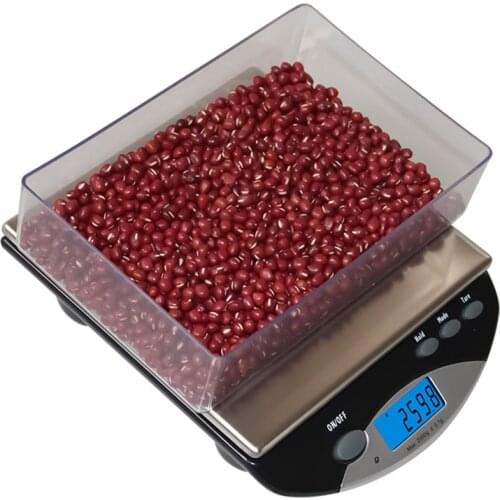 6kg x 1g Balance Digital Scale Household Food Diet Postal Kitchen Measuring Portable Tools Stainless Steel Electronic Weight