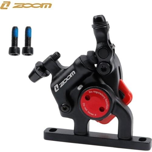 ZOOM Hydraulic Disc Brake Bike Clamp Road Bicycle Mechanical Line Pulling Caliper Anodized