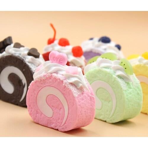 1Pc Artificial Fruit Cakes Dessert Fake Food Decoration Photography Simulation Cake Model Home Party Decoration Dessert