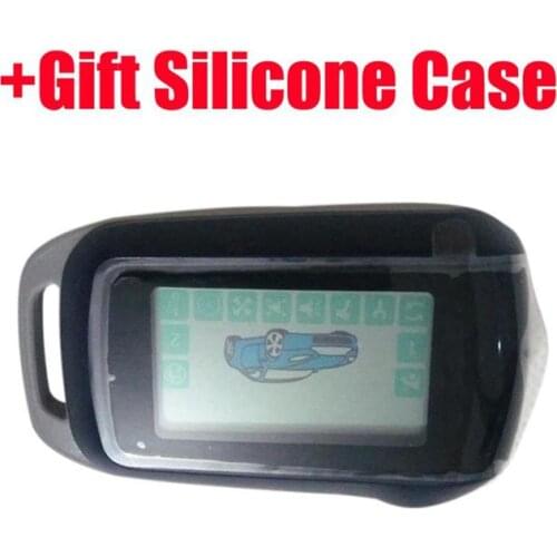 A94 LCD Remote Control + Gift Silicone Case for Starline a94 Two Way car alarm system