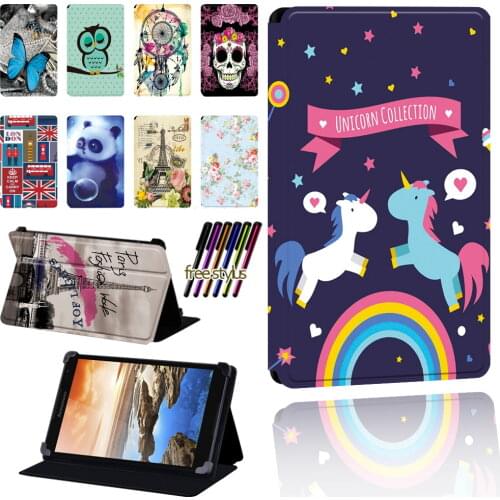 Capa Tablet Para for Lenovo Tab 7"/8"/10" Thinkpad Tablet Drop Resistance Scratch Resistant Protective Case + Stylus
