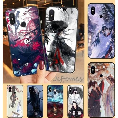 Mo Dao Zu Shi MDZS chinese Anime Phone Case For Xiaomi Redmi note 7 8 9 t max3 s 10 pro lite coque shell cover funda