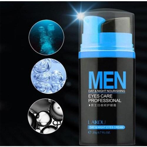 Mens Moisturizing Eye Cream Treatment Puffiness Dark Circles Eye Tighten Cosmetics Dilute Bag Z4L9