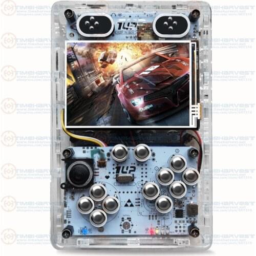 Pocket mini arcade game 3.5 inch HD IPS LCD Raspberry Pi 3 + 64G card Recalbox system Portable Mini Pocket Arcade Game Gameboy