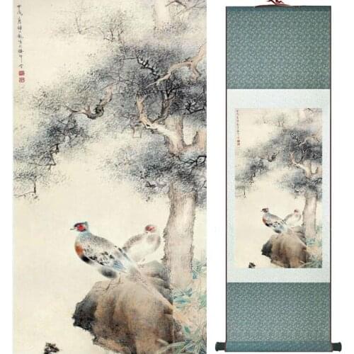 YanBolong Bird painting home office decoration painting living room painting No.033122