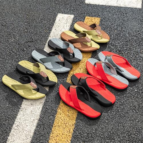 Summer Beach Slippers Antiskid Shoes Designer High Quality Soft and Comfortable New Mens Shoes Large Size 39-47