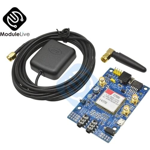 SIM808 Module GSM GPRS GPS Development Board SMA With GPS Antenna For Arduino
