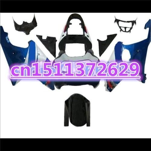 Motorcycle Fairing KIT for SUZUKKI 00 01 02 GSXR1000 00-02 GSXR1000 2000 2001 2002 GSXR1000 K2 Gloss black Fairing parts-Dor