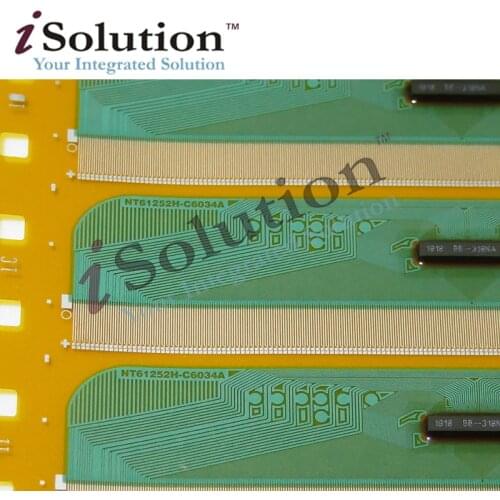 NEW and original LCD Driver (COF/TAB) IC :NT61252H-C6034A NT61252H-C6O34A