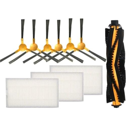 Main Brush Side Brush HEPA Filter for MOOSOO RT30 RT40 RT50 Robotic Vacuum Cleaner Parts Accessories