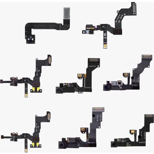 Front camera for iPhone 4 4S 5 5S SE 5C 6G 6 6S Plus front camera right proximity sensor flexible cable with microphone assembly