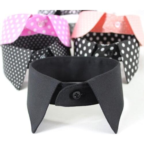 2018 Shirt Fake Collar Black Tie Vintage Detachable Collar False Collar Lapel Blouse Top Women Clothes Accessories