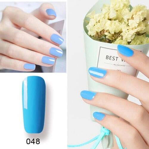 SLOOMEY 106 Solid Colors Gel Nail Polish 8ml Nails Semi Permanent UV LED Soak Off Gel Varnish Matte Base Top Coat Gel Nails Art