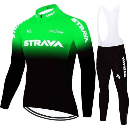 STRAVA team tricotas de ciclismo hombre ​​summer spring quick dry uniforme ciclismo hombre​ ​​20D gel pad cycling suit