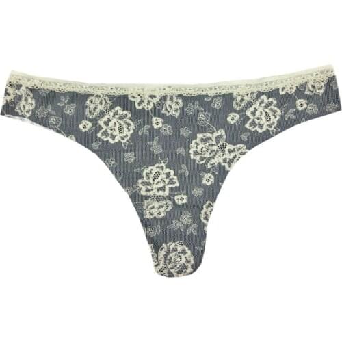 2Pcs/Pack Soft Female G-String Printing Underwear Low-Rise Women Panty Lingerie Cotton Pants Sexy Female Thong Underwear M-L-XL