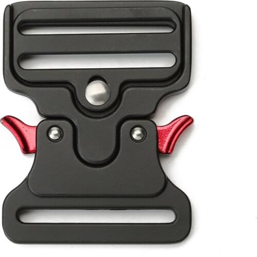 Tactical Belt Metal Quick Side Release Buckles for Webbing Tactical Belt Safety Strong Hooks Clips DIY Outdoor Luggage Accessori