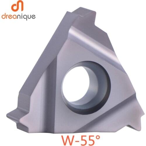 W-55° Carbide Insert thread Turning Tool high quality 08IR 11IR 16IR 16ER threading carbide inserts HRC40