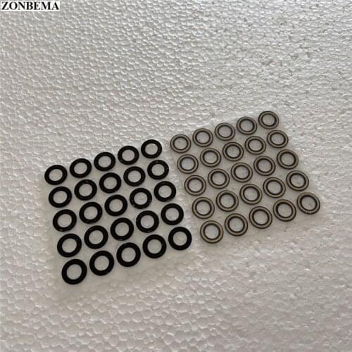 ZONBEMA 10pcsFor iPhone X Xr Xs Xs Max Back Rear Camera Glass Lens with Sticker Adhesive Replacement Parts