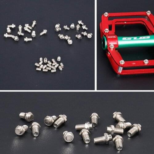 10PCS Bicycle Pedal Screw Pedal Stud Accessories M4 Bicycle Pedal Anti-Slip Screws Mountain Bike