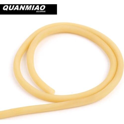 3mm x 5mm Natural Latex Slingshots Rubber Tube 2M Elastic Tubing Band Outdoor Hunting Shooting Catapult Rubber Band Bungee Tool