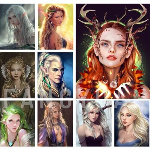 5D Diamond Painting Portrait Diamond Embroidery Full Drill Square Home Decoration Handwork Anime Figures Wall Art Pictures