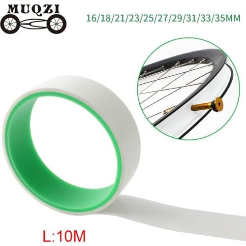 MUQZI 10m Tubeless Rim Tape Width 16/18/21/23/25/27/29/31/33/35mm For Mountain Bike Road Bicycle wheel carbon wheelset Original