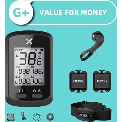 XOSS Wireless Bicycle Odometer Cycling Computer With GPS Strava G+ Plus Bluetooth Ant+ Speed And Cadence Sensor Bike Speedometer