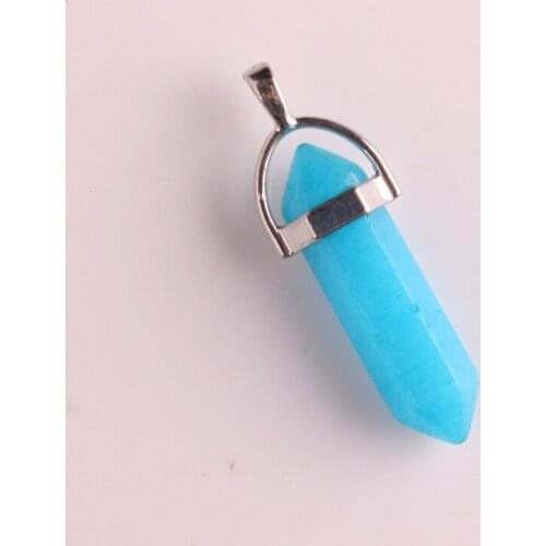 Druzy Trendy fashion jewelry novetly Natural Stone necklace Onyx Howlite Free From rock GoldenSandStone balmatin opal kolye