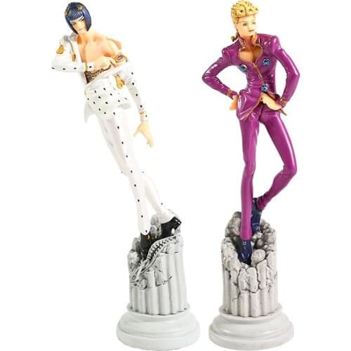 JoJos Bizarre Adventure Golden Wind Bruno Bucciarati / Giorno Giovanna Pen Figure Collectible Model Toy