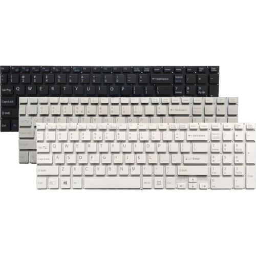 US Laptop Keyboard for Sony VAIO Fit 15 fit15 SVF15 SVF15A SVF15E svf152c29v 9Z.NAEBQ.00R SVF15N17CXB AEHK97001103A
