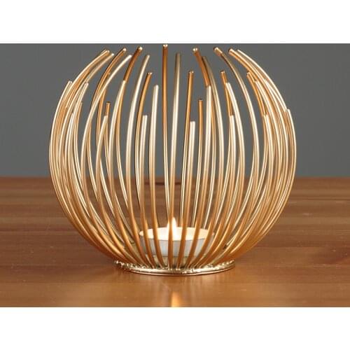 Creative Nordic style European style candlelight dinner aromatherapy Candlestick candle romantic birthday home table decoration