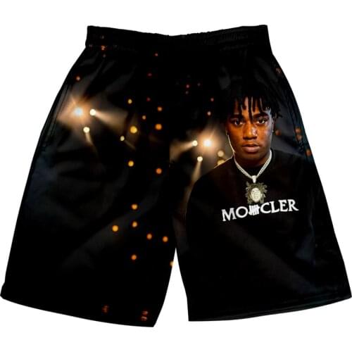 Fredo Bang 3D Print Summer Holiday Women/Men Elastic Waist Japan Streetwear Shorts HIP HOP Punk style Beach Shorts