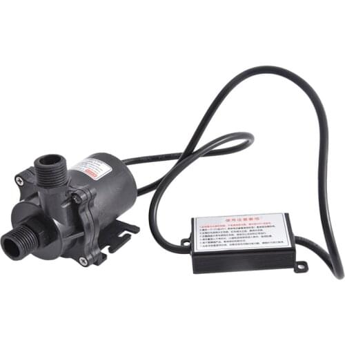 NC50B-2480 24V Small High Temperature Resistant Circulating DC Brushless Submersible Pump 100 Degrees 3.2A 8M 76.8W 2220L / H