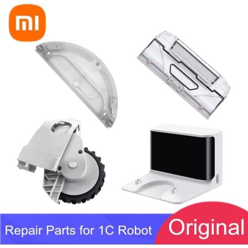 Original Xiaomi Robot Vacuum Cleaner Repair Accessory for Mijia 1C 2C STYTJ01ZHM F9 Charger Dock Wheel R or L Water Tank