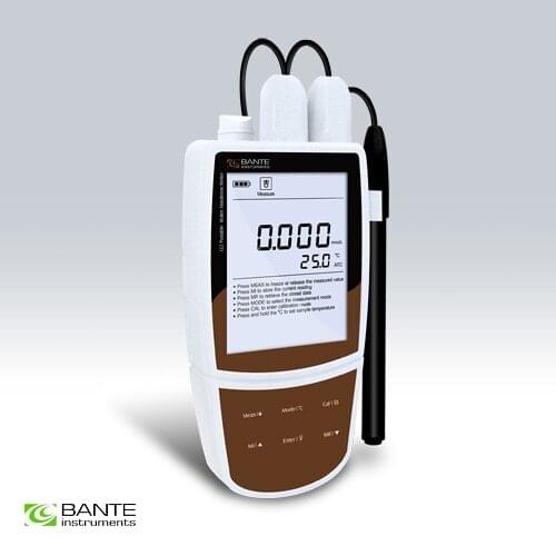 Brand BANTE Professional Portable Water Hardness Meter Tester German/English/French Degree usb to PC High Accuracy Quality