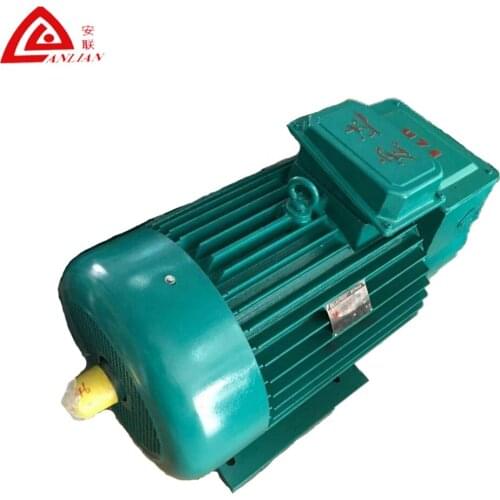 Speed regulating electric ac motor with Encoder