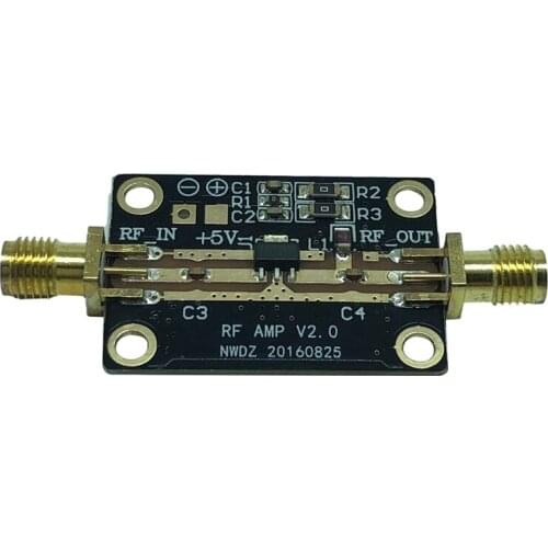 Broadband RF Amplifier Board 0.05-6G High Linear Medium Power Amplifier Module Broadband RF Amplifier