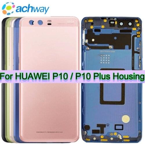 Back Cover Case for Huawei P10 Plus Battery Cover Rear Housing Door Middle Frame New for Huawei P10 Battery Cover Housing