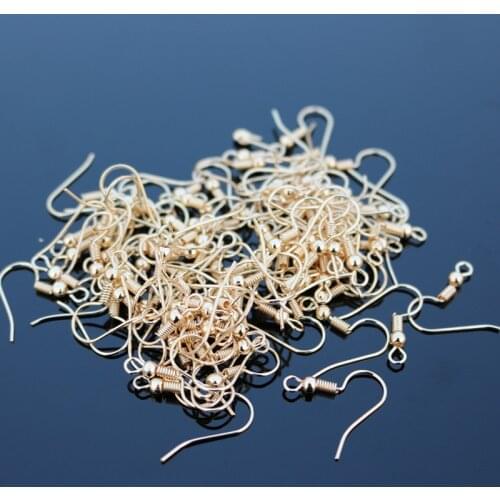 D007 100pcs DIY Earring Findings & Components Earrings Clasps Hooks Fittings DIY Jewelry Making Accessories Hook Earwire 2017