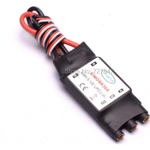 1pcs 30A SimonK ESC with BEC For RC Quadcotper Helicopter