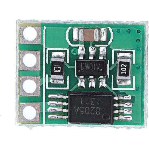 1S 3.7V 4.2V 18650 Lithium Lion Battery Protection Board Charger Discharge Protect DD04CPMA