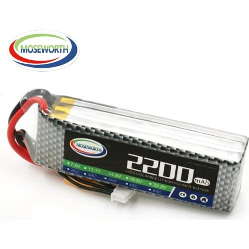 3S 11.1V 2200mAh 30C RC Battery LiPo LiPo 11.1V For RC Drone Helicopter Car Boat Quadcopter Airplane Model Remote Control Toys