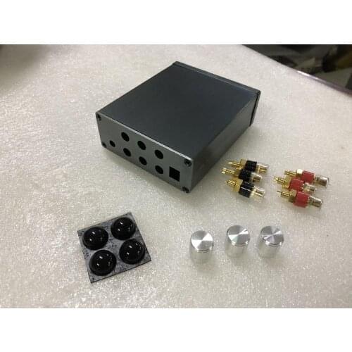 91*36*108mm Full Aluminum amplifier chassis Enclosure/mini AMP case Suitable TPA3116D2 2.1 digital amplifier board
