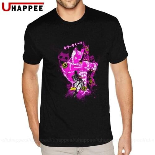 Euro Standard Quality T Shirt JoJos Bizarre Adventure Tees Shirt Mens Funny Designers Short Sleeves Couple Shirts