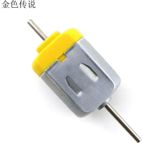 JMT 130 Long axle Carbon Brush Motor DIY Model Motor Miniature Small Motor Wind Generator Suitable For Solar Toy Panels F19223