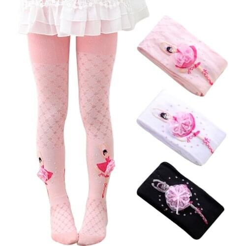 Tights for Girls Children Kids Elastic Baby Stockings Ballet Girl Princess Pantyhose Cotton Dance tights