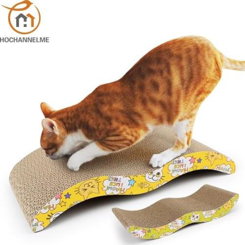 Cat Scratch Board Pad Scratching Posts Kitten Corrugated Paper Pad Cats Toys Corrugated Paper Cats Grinding Scratcher Board