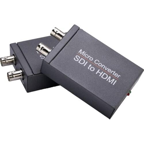 HD 3G Video Micro Converter SDI to HDMI-compatible To SDI Adapter Converter with Audio Auto Format Detection For Camera